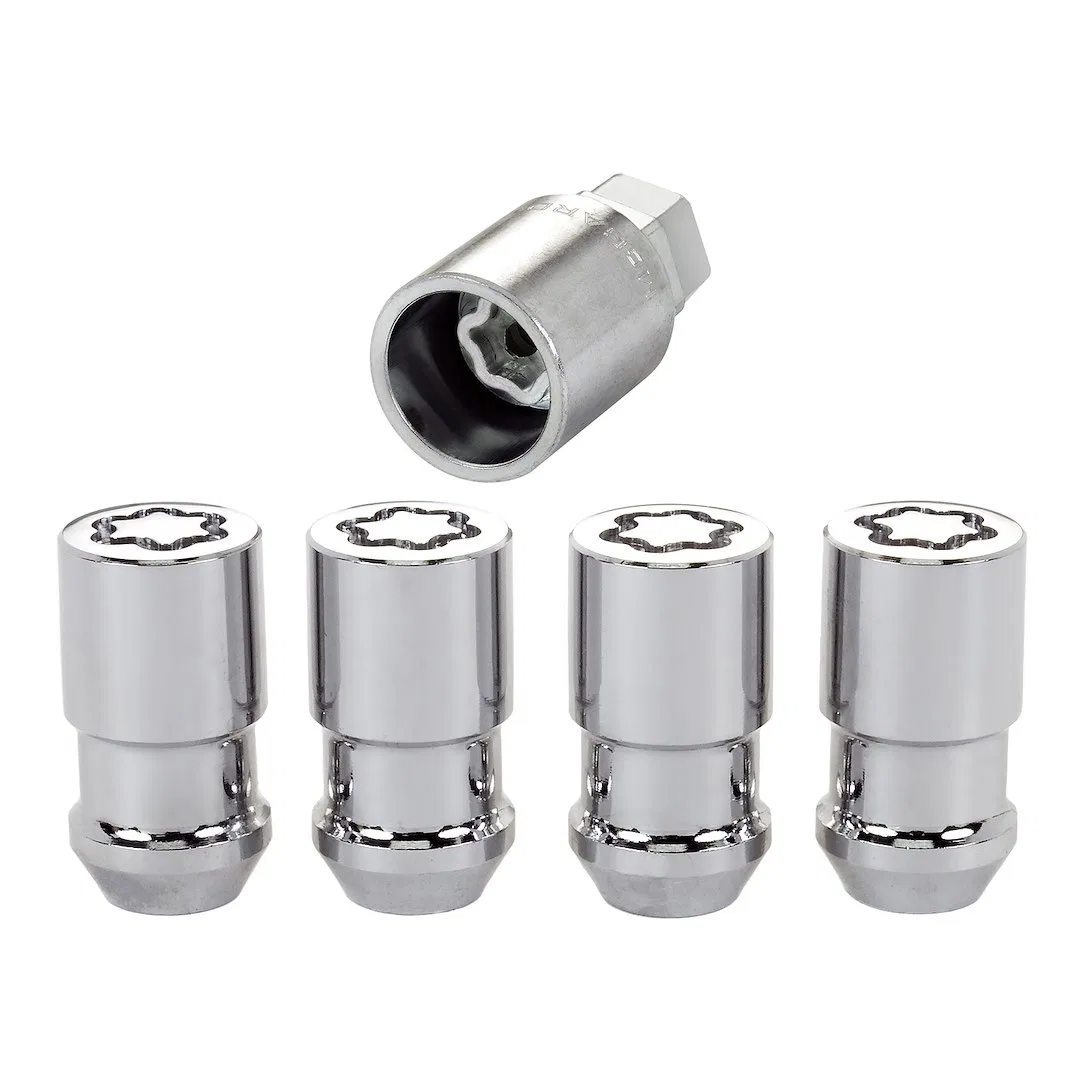 24198 – MCGARD Wheel Lock, Lug Nut Lock 1/2 Inch-20 Thread Size Conical Seat Acorn Lug Use With Steel/ Aluminum Wheel...